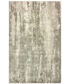 Gracewood Hollow Khachatur Distressed High-Low Grey And Ivory Soft Area Rug All Area Rugs And Runners