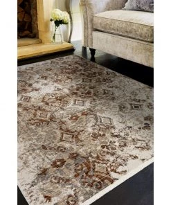 Gracewood Hollow Renza Distressed Ivory Blue/ Sand Emblum Soft Area Rug All Area Rugs And Runners