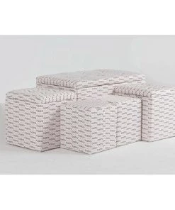 Modern Rugs And Decor 5 Piece Cloth Tufted Storage Ottoman 36 Modern Rugs And Decor 5 Piece Cloth Tufted Storage Ottoman