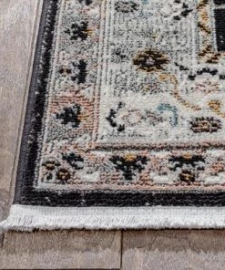 WW Julita Vintage Bohemian Aztec Tribal Black Rug All Area Rugs And Runners