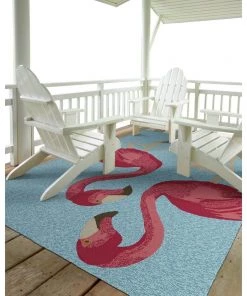 Bombay SEA ISLE COLLECTION Blue Soft Area Rug 9' X 12'