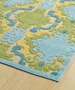 Bombay All Area Rugs And Runners A BREATH OF FRESH AIR COLLECTION Blue Soft Area Rug