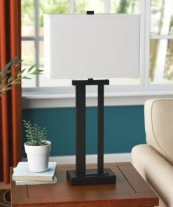 Modern Rugs And Decor Home Décor Metal 30 Inch Table Lamp Set (Set Of 2)