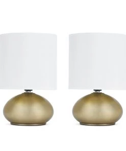 Modern Rugs And Decor Smart Table Lamps 9 Inch - Set Of 2 Home Décor