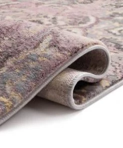 Well Woven Lavender Vintage Modern Soft Area Rug All Area Rugs And Runners