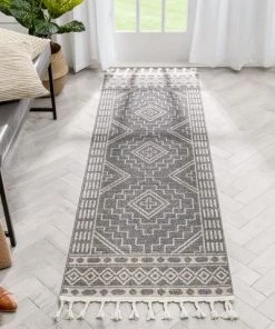 Well Woven All Area Rugs And Runners Tribal Geometric Pattern Charcoal Kim-Style Soft Area Rug 11 Well Woven All Area Rugs And Runners Tribal Geometric Pattern Charcoal Kim-Style Soft Area Rug