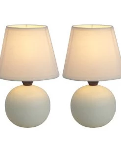 Modern Rugs And Decor Mini 9 Inch Table Lamp Set Home Décor