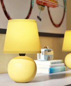 Modern Rugs And Decor Mini 9 Inch Table Lamp Set Home Décor