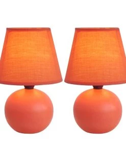 Modern Rugs And Decor Mini 9 Inch Table Lamp Set Home Décor