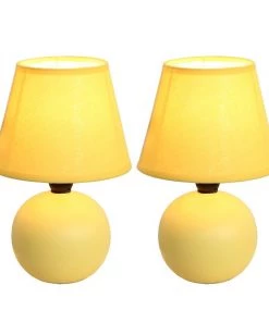 Modern Rugs And Decor Mini 9 Inch Table Lamp Set Home Décor