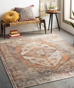 Artistic Weavers All Area Rugs And Runners Distressed Medallion Printed Machine Washable Area Soft Rug 33 Artistic Weavers All Area Rugs And Runners Distressed Medallion Printed Machine Washable Area Soft Rug