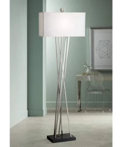 Lamp Plus Possini Euro Design Asymmetry Floor Lamp Lamps