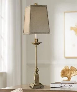 Uttermost Lowell Aged Bronze Buffet Table Lamp