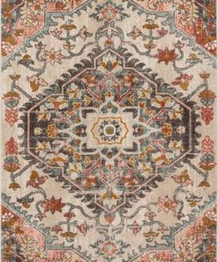 WW Gwendolyn Blush Bohemian Oriental Medallion Soft Area Rug All Area Rugs And Runners