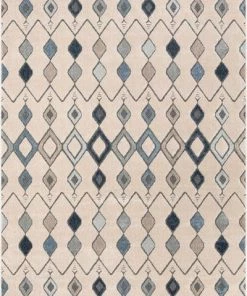 Well Woven All Area Rugs And Runners Bohemian Vintage Tribal Diamond Blue Soft Area Rug