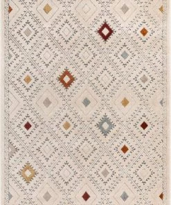 WW Moderne Bohemian Chic Tribal Moroccan Beige Rug All Area Rugs And Runners