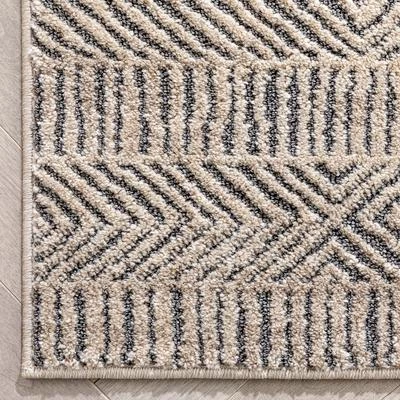 Well Woven All Area Rugs And Runners Tribal Geometric Beige Distressed High-Low Soft Area Rug 3 Well Woven All Area Rugs And Runners Tribal Geometric Beige Distressed High-Low Soft Area Rug