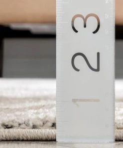 Well Woven Tribal Moroccan Diamond Beige Distressed High-Low Soft Area Rug 11 Well Woven Tribal Moroccan Diamond Beige Distressed High-Low Soft Area Rug