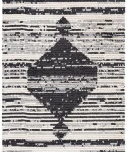 Well Woven Moroccan Diamond Medallion Pattern Grey High-Low Textured Pile Soft Area Rug All Area Rugs And Runners