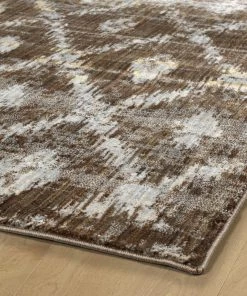 Bombay Tiziano Collection Chocolate Soft Area Rug