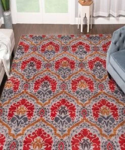 Miranda Haus Redondo Printed Non-Slip Indoor Soft Area Rug All Area Rugs And Runners