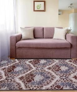 Miranda Haus Redondo Printed Non-Slip Indoor Soft Area Rug All Area Rugs And Runners