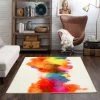 Mohawk Home Modern Abstract Watercolor Soft Area Rug