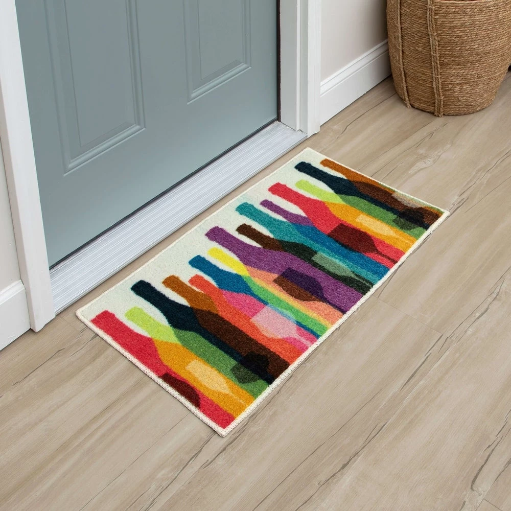 Modern Rugs And Decor All Area Rugs And Runners Home Colorful Bottles Kitchen Mat Scatter Rug 2 Modern Rugs And Decor All Area Rugs And Runners Home Colorful Bottles Kitchen Mat Scatter Rug