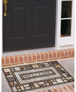 Mohawk Kitchen/ Door Mats Home Doorscapes Welcome Drifted Nature Door Mat