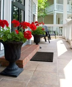 Mohawk Home Impressions Dots Door Mat Chocolate Kitchen/ Door Mats