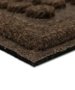 Mohawk Home Impressions Dots Door Mat Chocolate Kitchen/ Door Mats