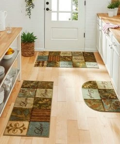 Mohawk Home Les Fleurs La Terre Kitchen Mat Accent Rug