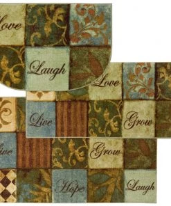 Mohawk Home Les Fleurs La Terre Kitchen Mat Accent Rug