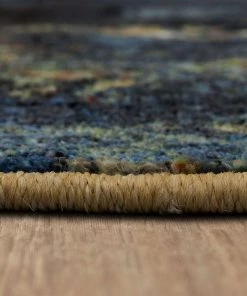 Home Modern Abstract Marble Ink Multicolor Soft Area Rug All Area Rugs And Runners