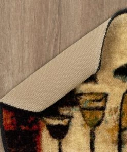 Mohawk Home New Wave Wine And Glasses Kitchen Mat Accent Rugs All Area Rugs And Runners