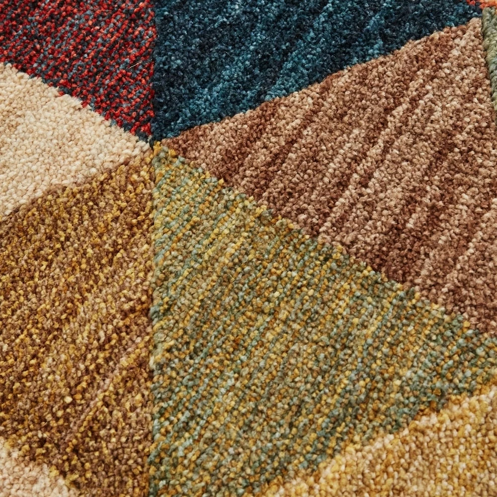 All Area Rugs And Runners Home Diamonte Woven Soft Area Rug Orange/Teal 5 All Area Rugs And Runners Home Diamonte Woven Soft Area Rug Orange/Teal