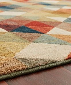 All Area Rugs And Runners Home Diamonte Woven Soft Area Rug Orange/Teal 8 All Area Rugs And Runners Home Diamonte Woven Soft Area Rug Orange/Teal