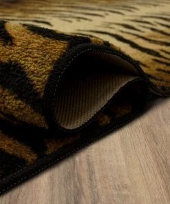 Mohawk All Area Rugs And Runners Home Animal Pattern Tiger Skin Soft Area Rug