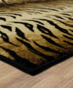 Mohawk All Area Rugs And Runners Home Animal Pattern Tiger Skin Soft Area Rug