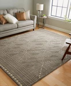 Mohawk Home All Area Rugs And Runners Nomad Vado High/ Low Geometric Soft Area Rug