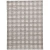 Momeni Geo India Hand Made Wool Geometric Area Rug - Grey