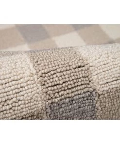 Momeni Geo India Hand Made Wool Geometric Area Rug - Grey