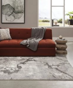 Momeni Matrix Polyester Blend Modern Abstract Soft Area Rug