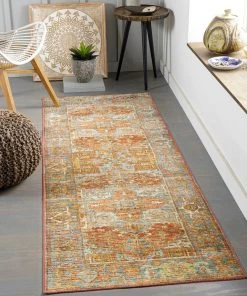 Artistic Weavers Persian Machine Washable Area Soft Rug 15 Artistic Weavers Persian Machine Washable Area Soft Rug