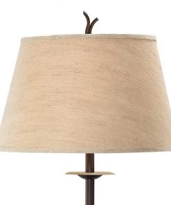 Lamp Plus Lamps Iron Twist Base Wood Tray Table Floor Lamp