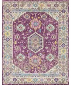Noori Sapphire Distressed Francisca Soft Area Rug
