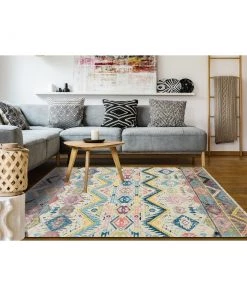 Noori Distressed Gearldine Soft Area Rug