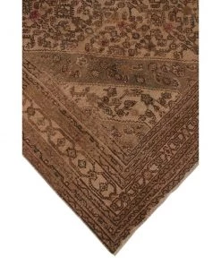 Noori Vintage Distressed Overdyed Macy Rust/Brown Soft Area Rug