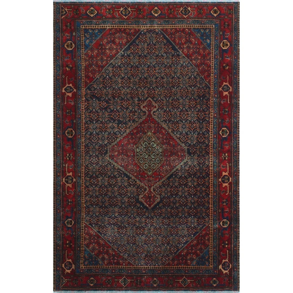 All Area Rugs And Runners Noori Rug Vintage Distressed Phillis Blue/Red Soft Area Rug 2 All Area Rugs And Runners Noori Rug Vintage Distressed Phillis Blue/Red Soft Area Rug
