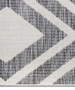 Well Woven Modern Bold Flatweave Grey Soft Area Rug All Area Rugs And Runners